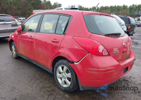 2008 Nissan Versa 1.8Sl from USA, damaged, VIN 3N1BC13E38L366288
